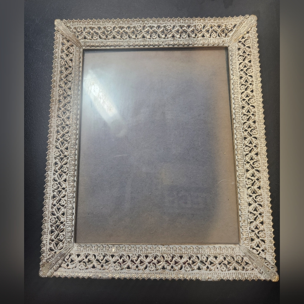 Vintage Metal Frame 8 x 10